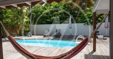 location saisonnière -  maison f6 à  bas du fort au gosier