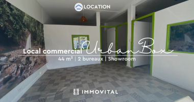 À basse-terre, de 44.688m2 à louer 700 € par mois