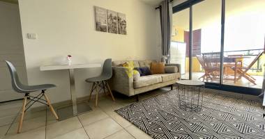 a louer appartement t2 meublé avec terrasse à sainte-clotilde