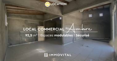 À louer local commercial de 92,5m2