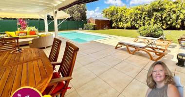 a louer villa f4 meublee entr piscine et jardin inclus à saint-alban