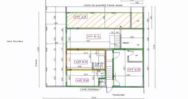 À louer : local commercial de 24,37 m2 en rdc