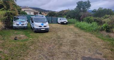 terrain 924m² à sainte marie (vue sur mer)