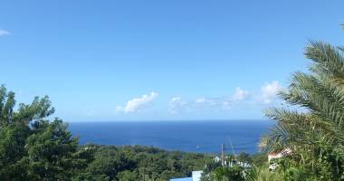 pointe noire - maison t4 120 m2 à vendre 299 000 € - jolie vue sur la mer et les montagnes