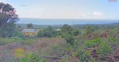 terrain de 451,50 m2 constructible, vue mer