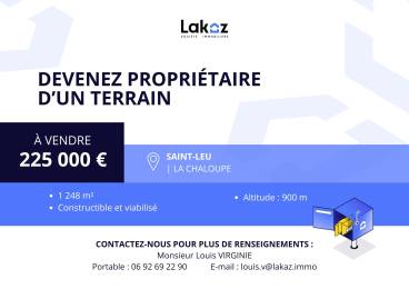 Achat Terrain Hauts de Saint-Leu (97416) - REUNION