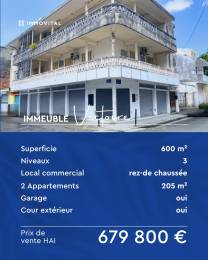 Achat  Immeuble Pointe à Pitre (97110) - GUADELOUPE