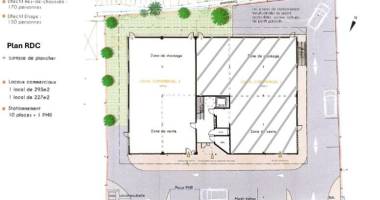 mise en location - local professionnel à calebassier