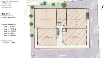 mise en location - local professionnel à calebassier