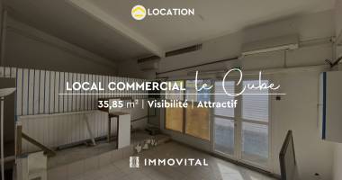 local commercial de 35,85 m2 en galerie commerciale