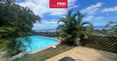 villa t5 avec vue lagon exceptionnelle et piscine