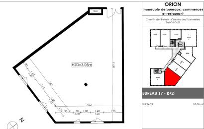 Achat  Bureaux Saint-Louis (97450) - REUNION