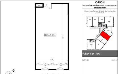 Achat  Bureaux Saint-Louis (97450) - REUNION