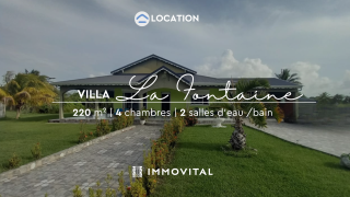 location villa à petit canal (97131)