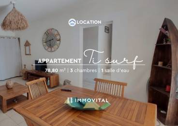 Location Appartement Sainte-Anne (97180) - GUADELOUPE