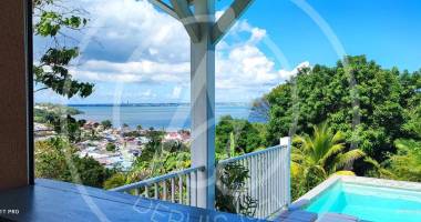 À louer 2150 €  villa t5 meublée à petit - bourg .