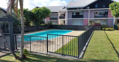 f3 duplex meublé standing résidentiel avec piscine
