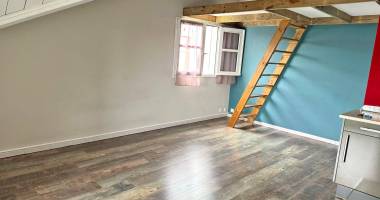 tampon   appartement sous les combles | location non-meublée t1 de 25,73 m2   balcon et résidence calme