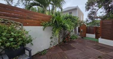 appartement t4 meublé avec jardin 87 m²  - la saline les bains