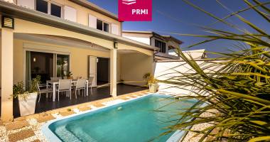 maison familiale type f5 avec varangue et piscine, secteur st louis 97450