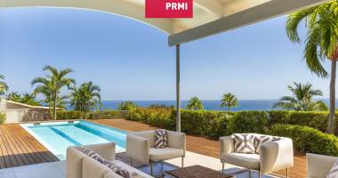 saint gilles les bains - magnifique villa t6 + dépendance avec vue mer