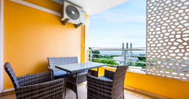 sainte clotilde (bois de nefles) - appartement t2 libre vue mer