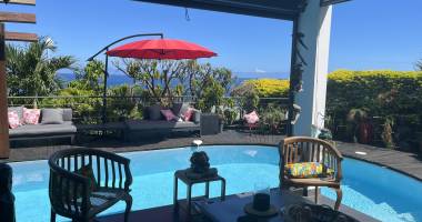 villa t6 - grand-bois (153 m2) - vue mer panoramique, rooftop, piscine