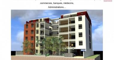 a vendre appartement f4 de 101.51 m2  au centre ville de  saint denis