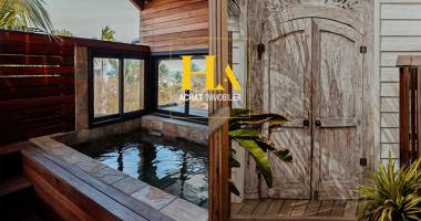 ensemble immobilier trois bassins, 7 logements saisonniers