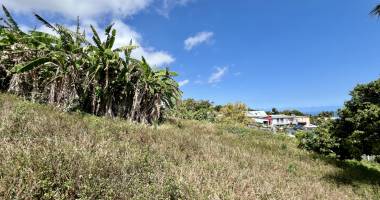 petite ile 97429 - terrain avec vue mer - constructible - bien situe