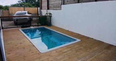 a louer magnifique maison non meublée de type f4 avec piscine à saint-paul le guillaume