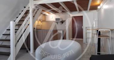 a louer 690 € - studio meuble - saint francois