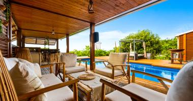 la possession (moulin joli) - rare sur secteur villa avec piscine chauffÉe