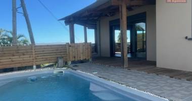 À louer – belle villa f4 avec piscine – quartier du manirons