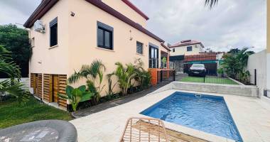 la possession (ste therese) - exceptionnel villa meublee t4 avec piscine