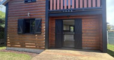 chalet duplex en bois