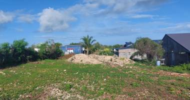 À vendre   terrain constructible de 800 m2   lotissement à guéry, anse-bertrand