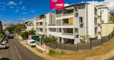 saint-denis/montgaillard : appartement t3 lumineux avec varangue et parking