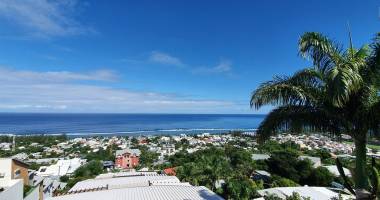 a louer à saint leu  appartement t1 meublé avec vue mer