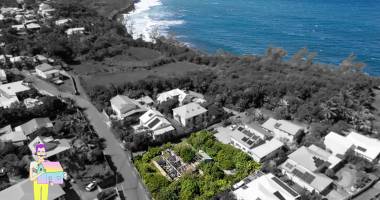 rare ! manapany-les-bains - terrain plat de plus 1200 m2 à quelques pas du littoral - ref.254693