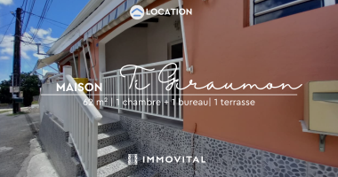 location - maison mitoyenne t2 vide - le moule