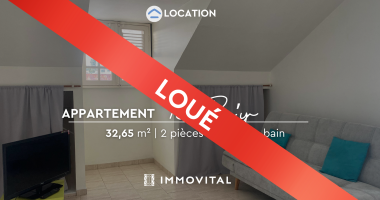 charmant appartement t2 meublÉ À louer, dans le quartier de belcourt À baie-mahault.