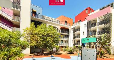 prmi saint pierre - bel appartement t3 traversant avec 2 parkings
