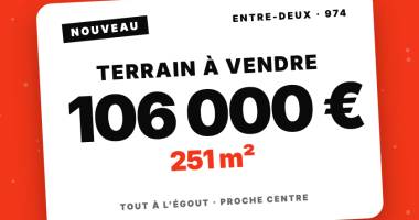 terrain à bâtir à l'entre-deux, 251 m²