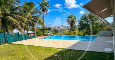 a vendre 605 260 € - maison f4 d'exception au gosier – vue mer & prestations haut de gamme