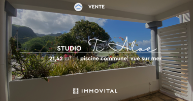 studio dans résidence avec piscine - marina de rivière-sens, gourbeyre