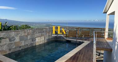 maison t4 neuve les avirons-vue mer, piscine