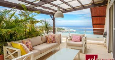 a vendre - saint gilles les bains - vue incroyable - appt f3 dup