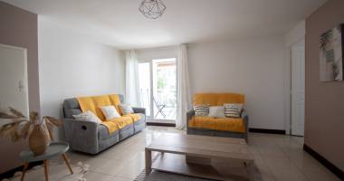 appartement t3 meublé avec terrasse et parking