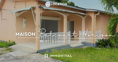 maison f4 de plain-pied avec jardin et garage   environnement calme